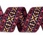 Preview: Borte - Webband - Indianer Style - bunt - 38 mm